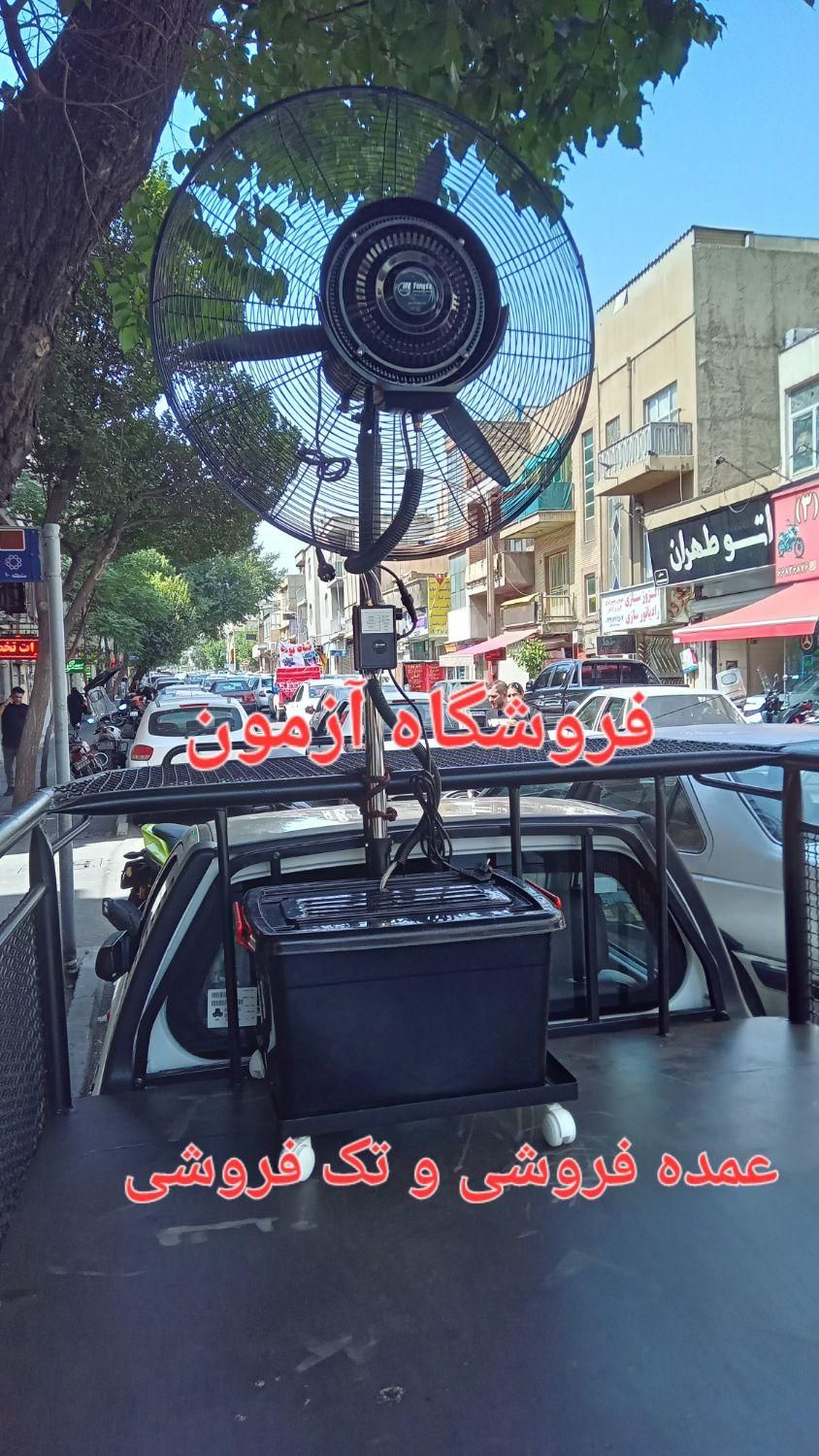 پنکه مهپاش فنگدا صنعتی خانگی مه پاش سایز ۷۵ دوکاره|پنکه و تصفیه‌کنندهٔ هوا|تهران, صادقیه|دیوار