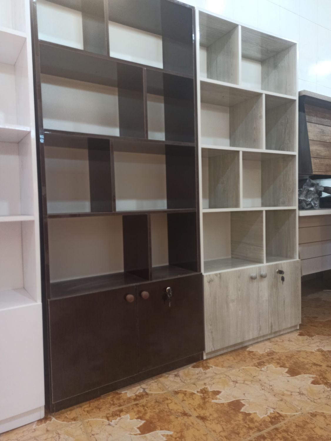 کتابخانه|کتابخانه، شلف، قفسههای دیواری|کرمانشاه, |دیوار