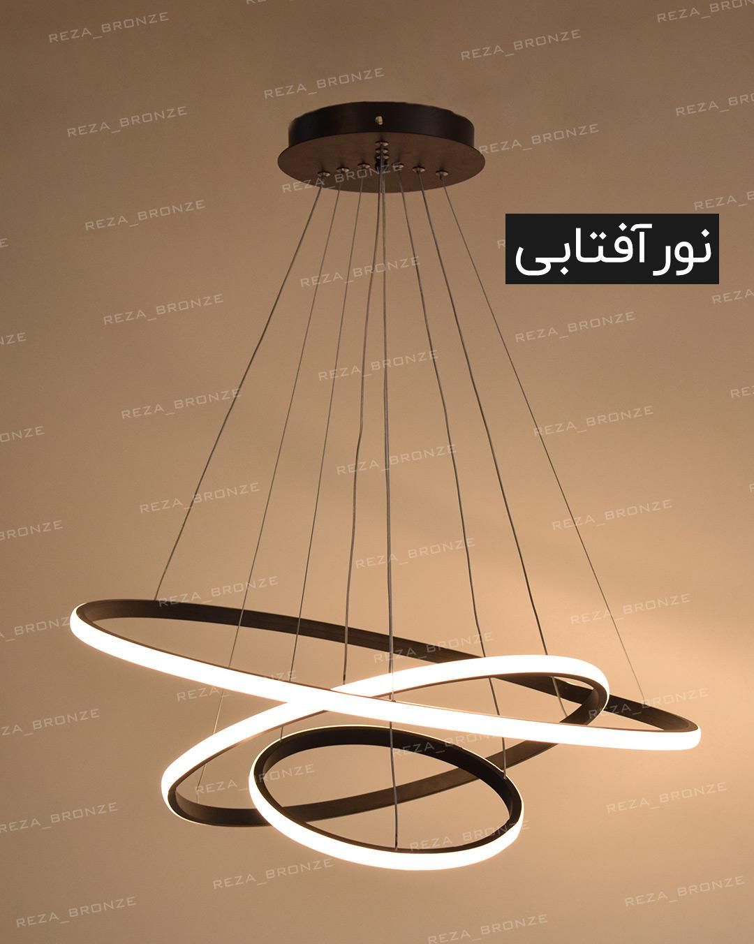 لوستر مدرن ال ای دی LEd /smd کهکشانی|لوستر و چراغ آویز|تبریز, |دیوار