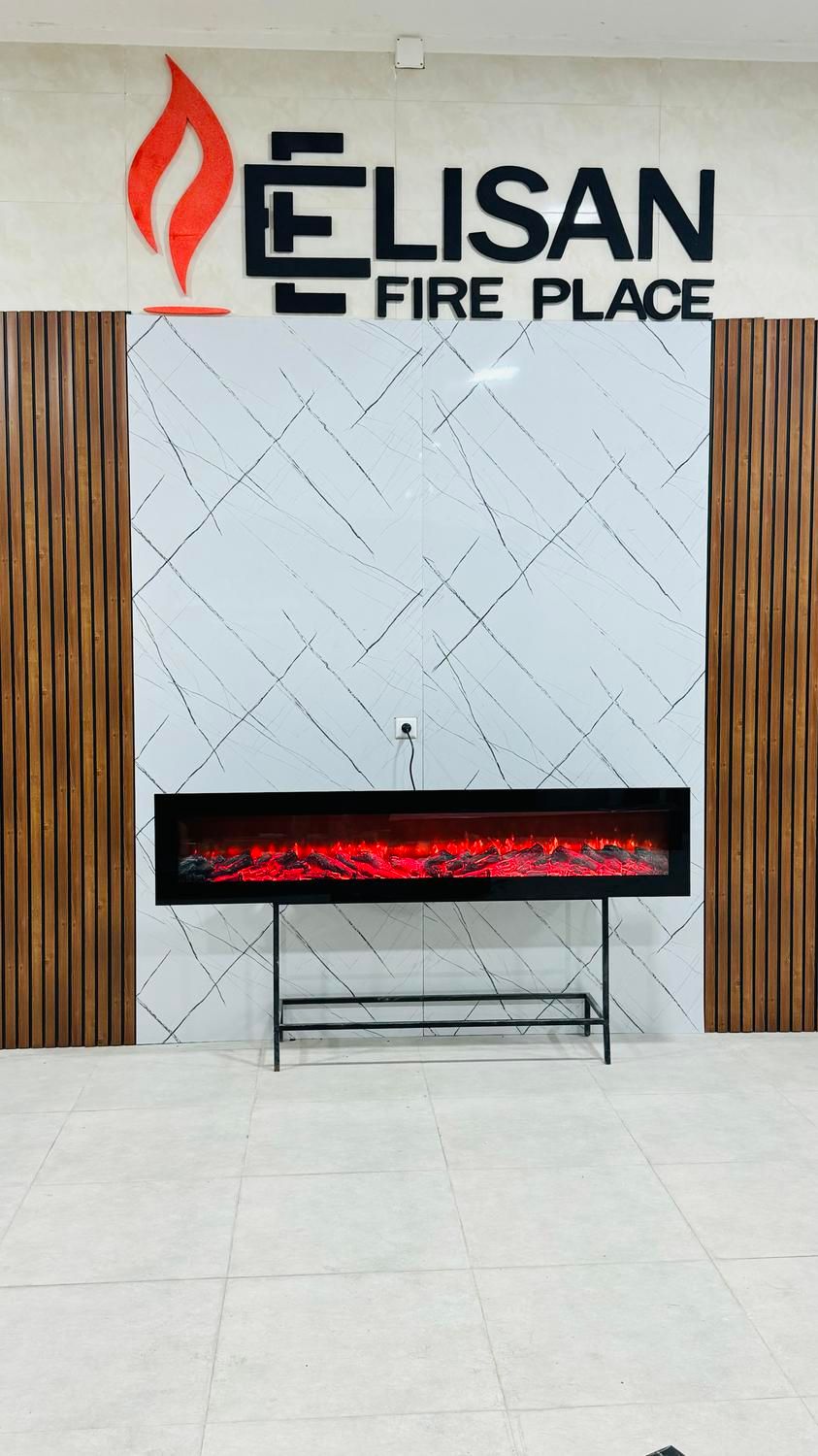 شومینه برقی طول ۱۴۰سانت مدل۰۰۹|بخاری، هیتر، شومینه|شیراز, ارم|دیوار