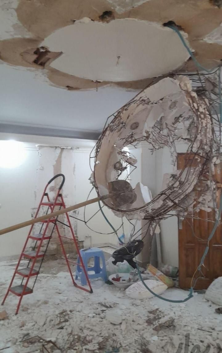 تخریب ساختمان تخریب دیوار اوپن وشومینه سقف|خدمات پیشه و مهارت|نیشابور, |دیوار