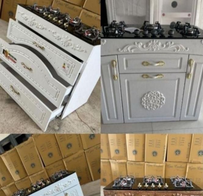 اجاق گاز با کابینت صفحه ای مدل ولوم پایین cio5|اجاق گاز و لوازم برقی پختوپز|رشت, رشتیان|دیوار