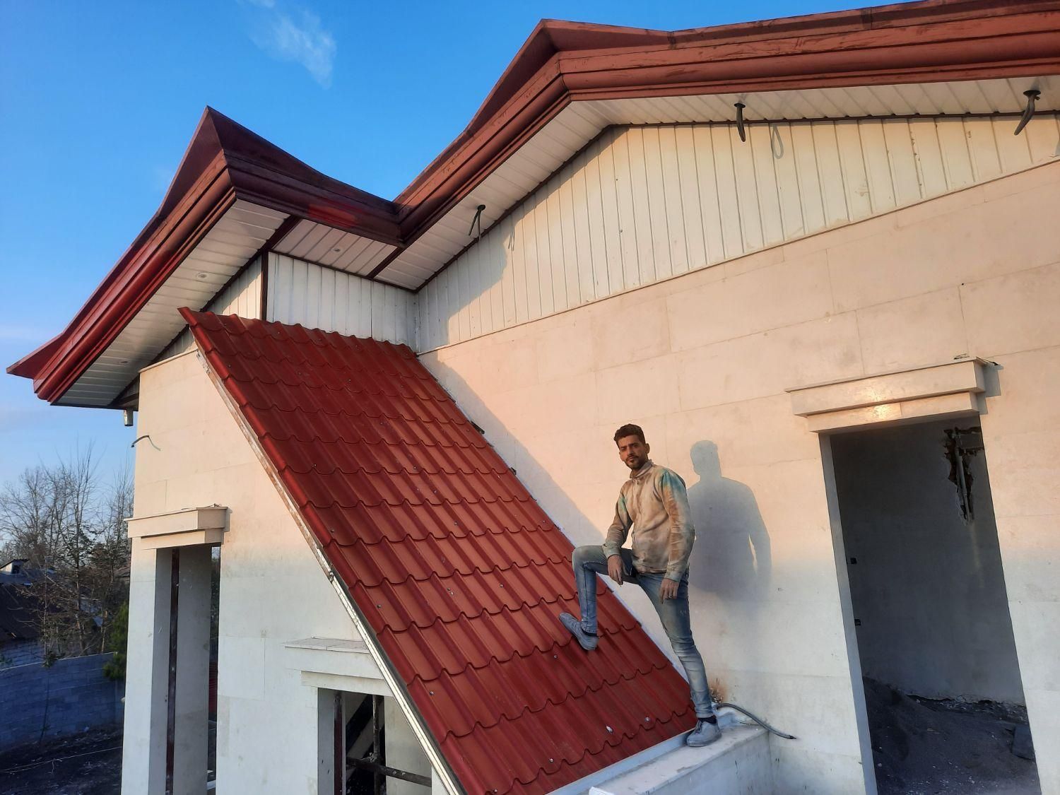 پوشش سقف ویلایی،سربندی،خرپا،آلاچیق،سردری|خدمات پیشه و مهارت|آستارا, |دیوار