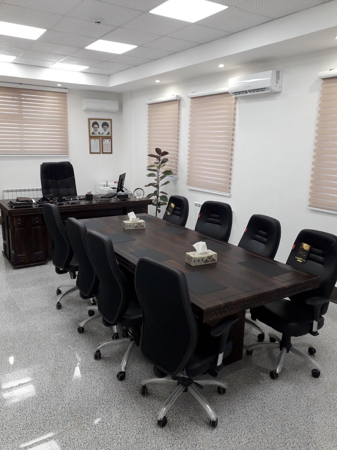 ست میز صندلی مدیریت با کنفرانس|دفتر کار|رشت, کوی جام جم|دیوار