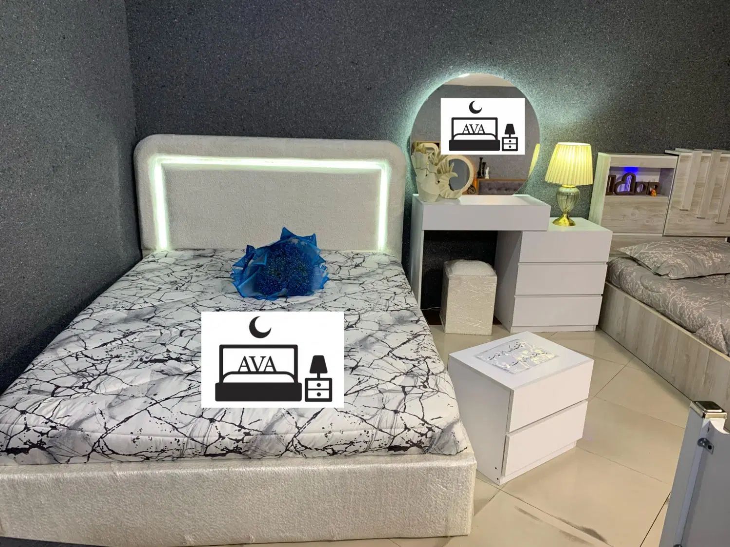 سرویس کامل آکار ارسال رایگان همراه با اشانتیون|تخت و سرویس خواب|تهران, نعمتآباد|دیوار