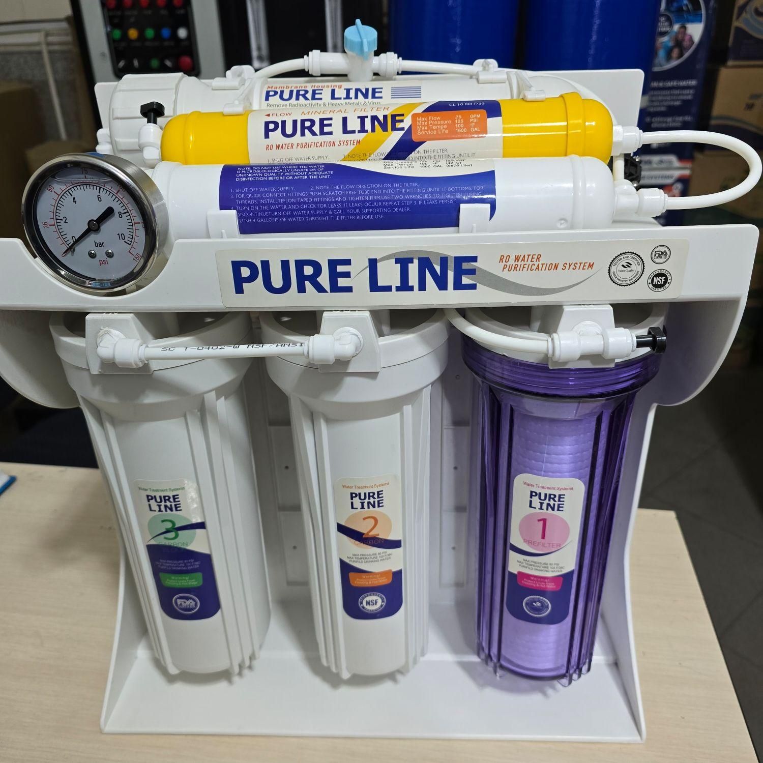 دستگاه تصفیه آب PURE LINE پیور لاین ضمانتی تسویه|آبسردکن و تصفیه آب|تبریز, |دیوار