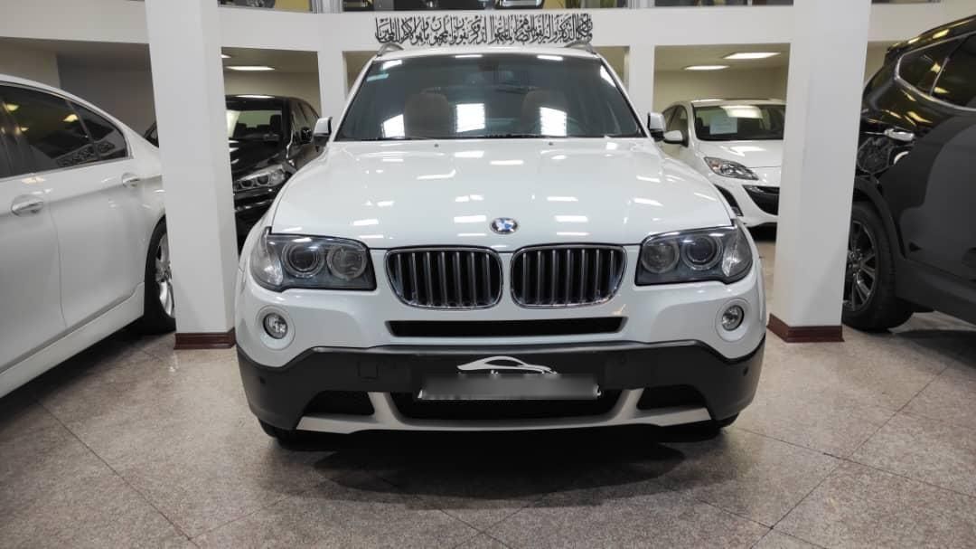 BMW x3 مدل ۲۰۰۹ سفید بدون نقطه حتی سپرها|خودرو سواری و وانت|تهران, سهروردی|دیوار