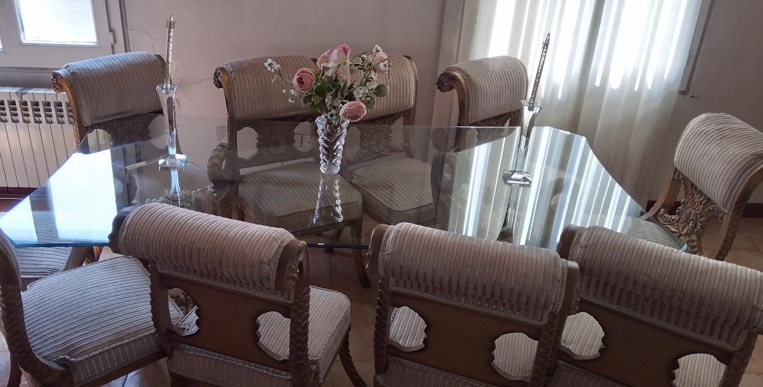 یکدست مبلمان ۶ نفره و کاناپه۲ نفره|مبلمان خانگی و میز عسلی|تهران, اراج|دیوار