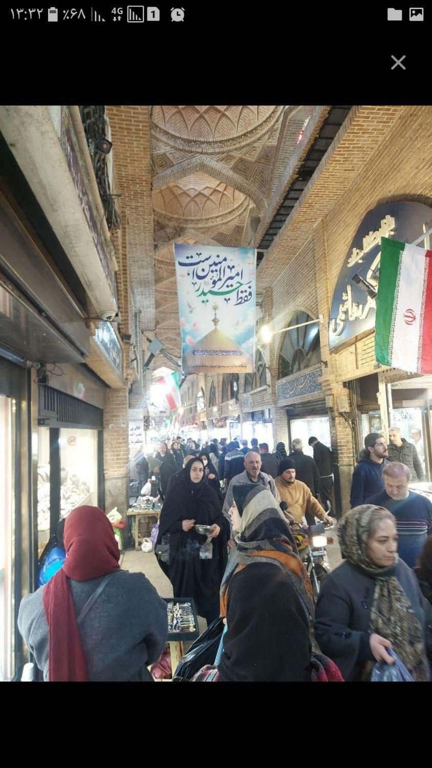 مغازه ۱۴ متر/بازارحمام چال/ غرق نور/پارچه/پوشاک|فروش مغازه و غرفه|تهران, بازار|دیوار