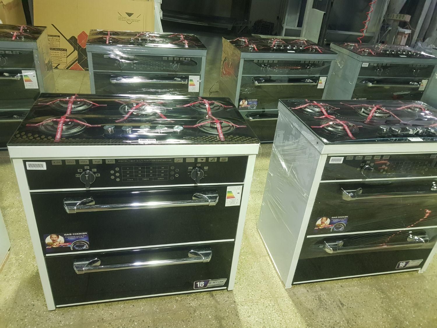 اجاق گاز طرح فر صفحه شیشه ای hekvan|اجاق گاز و لوازم برقی پخت‌وپز|اراک, |دیوار