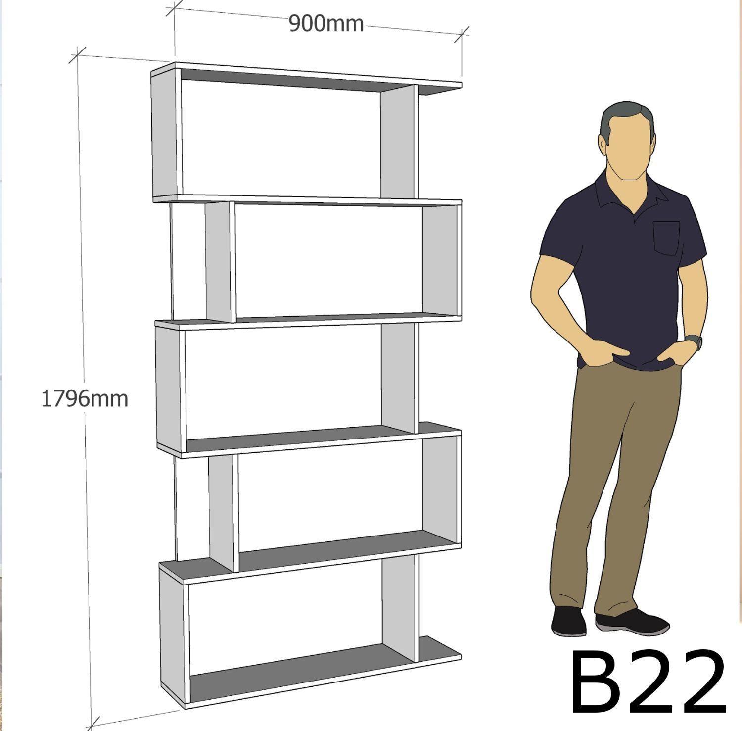 قفسه کتاب و دکوری B22|کتابخانه، شلف، قفسههای دیواری|ارومیه, |دیوار