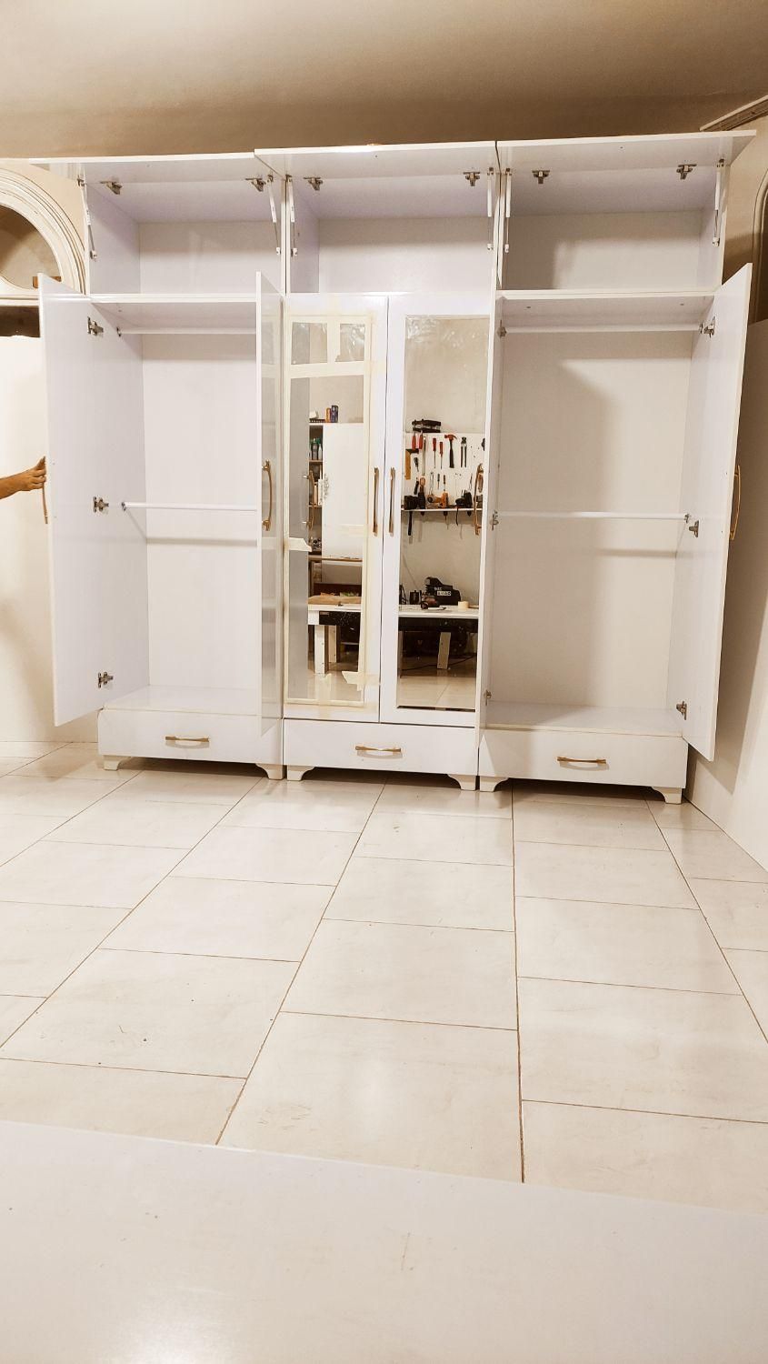 کمد بزرگ پنج تکه|جاکفشی، کمد، دراور|ارومیه, |دیوار