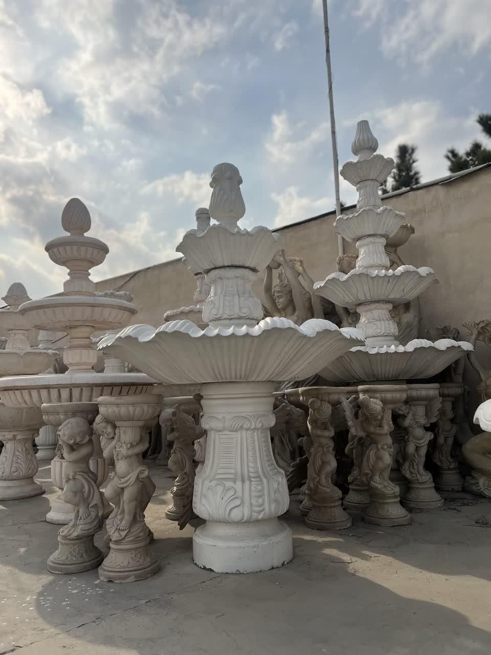 آبنما طبقاتی باربیکیو حوض کاشیکاری  میزصندلی ستون|مصالح و تجهیزات ساختمان|تهران, شهرک دانشگاه|دیوار