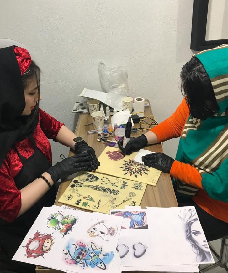 /آموزش تخصصی تتو/صورت وبدن/خدمات ویژه تتوبدن وصورت|خدمات آرایشگری و زیبایی|تهران, امام زاده حسن|دیوار