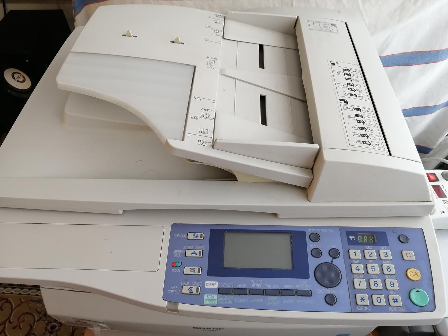 دستگاه کپی استوک اروپایی ar-m207 شارپ|پرینتر، اسکنر، کپی، فکس|شهرکرد, |دیوار