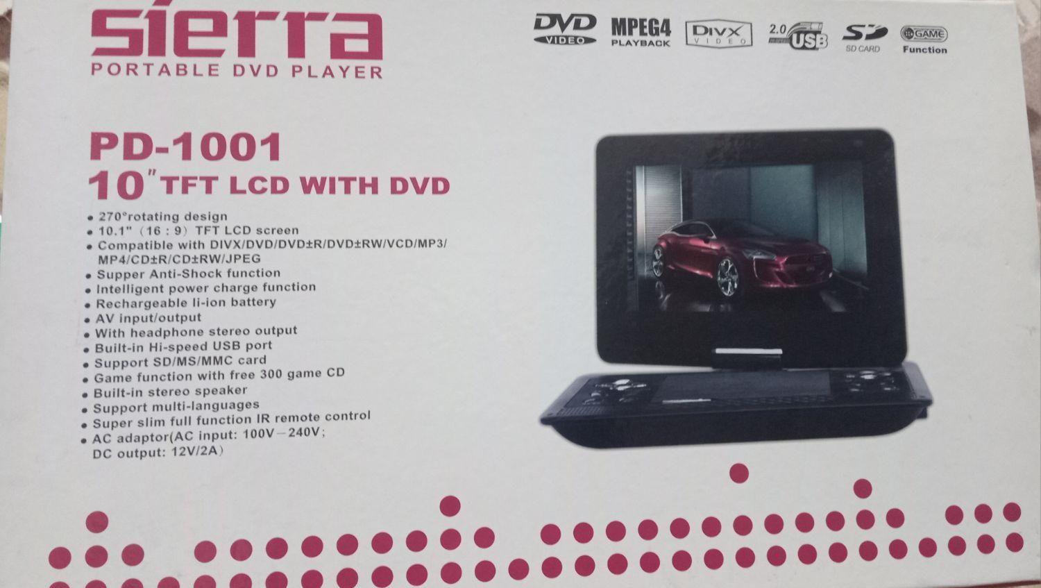 تلویزیون لب تابی    player & TV|پخش‌کننده DVD و ویدیو|تهران, دریان‌نو|دیوار