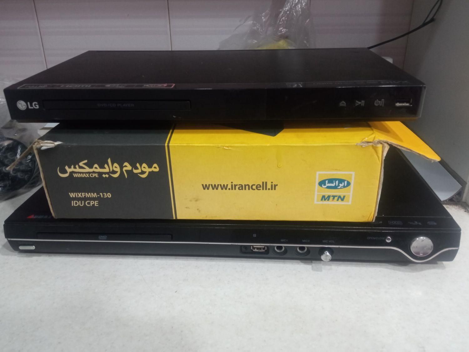 دو عدد  دیودی. usb خور  فول HD  مودم هم با هم ۸۰۰|پخش‌کننده DVD و ویدیو|اهواز, کوی طلاب|دیوار