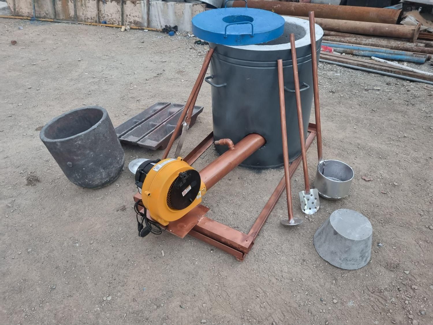 کوره ذوب مس و برنج و رانی و سرب(سپاهان ذوب)|عمدهفروشی|آران و بیدگل, |دیوار