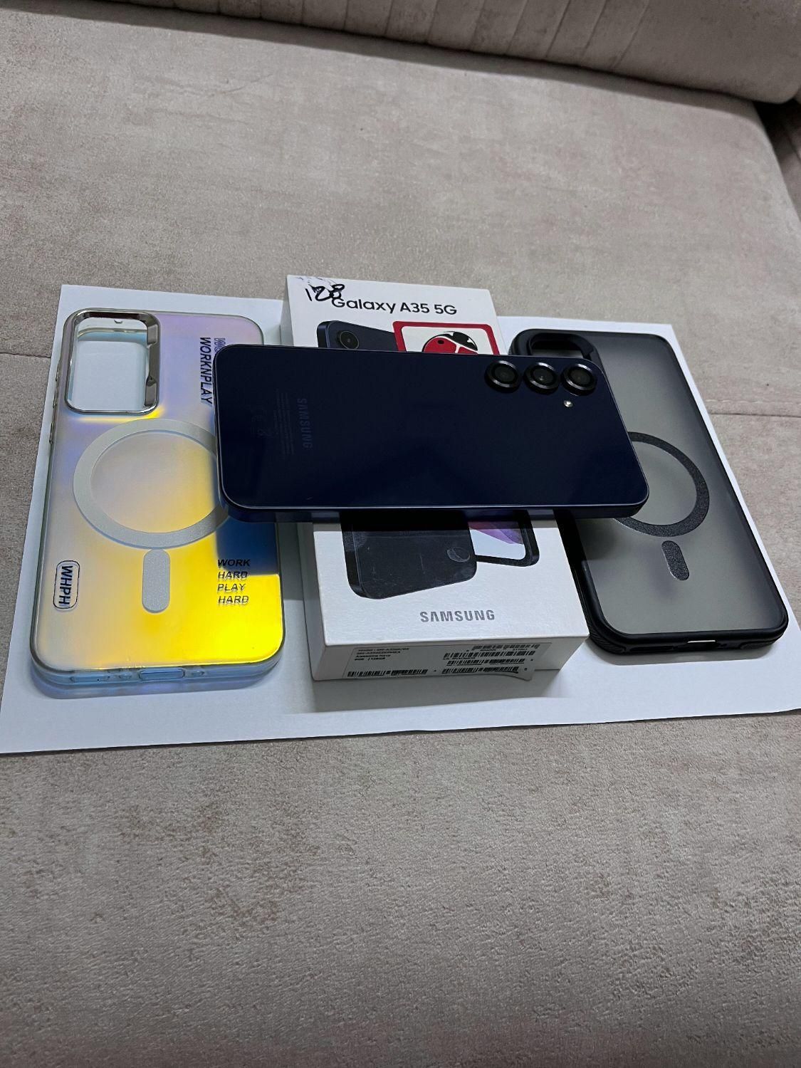 گوشی سامسونگ A35  5G  128GB  معاوضه باایفون ۱۱|موبایل|تهران, مهرآباد جنوبی|دیوار