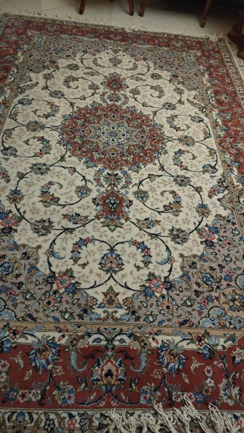 دوتخته فرش دستباف شش متری|فرش|اصفهان, بهارستان|دیوار