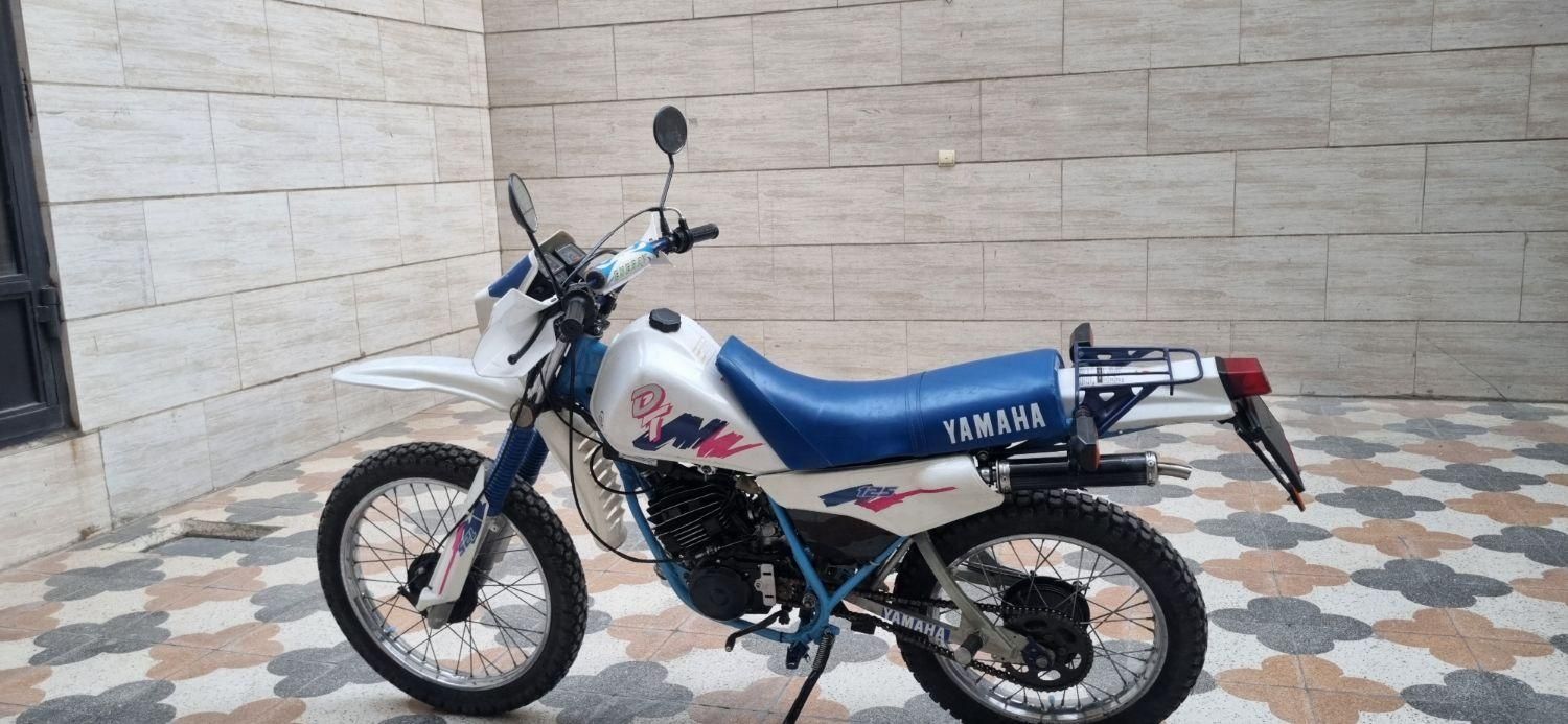 یاماهاyamaha dt125|موتورسیکلت|تهران, بلورسازی|دیوار