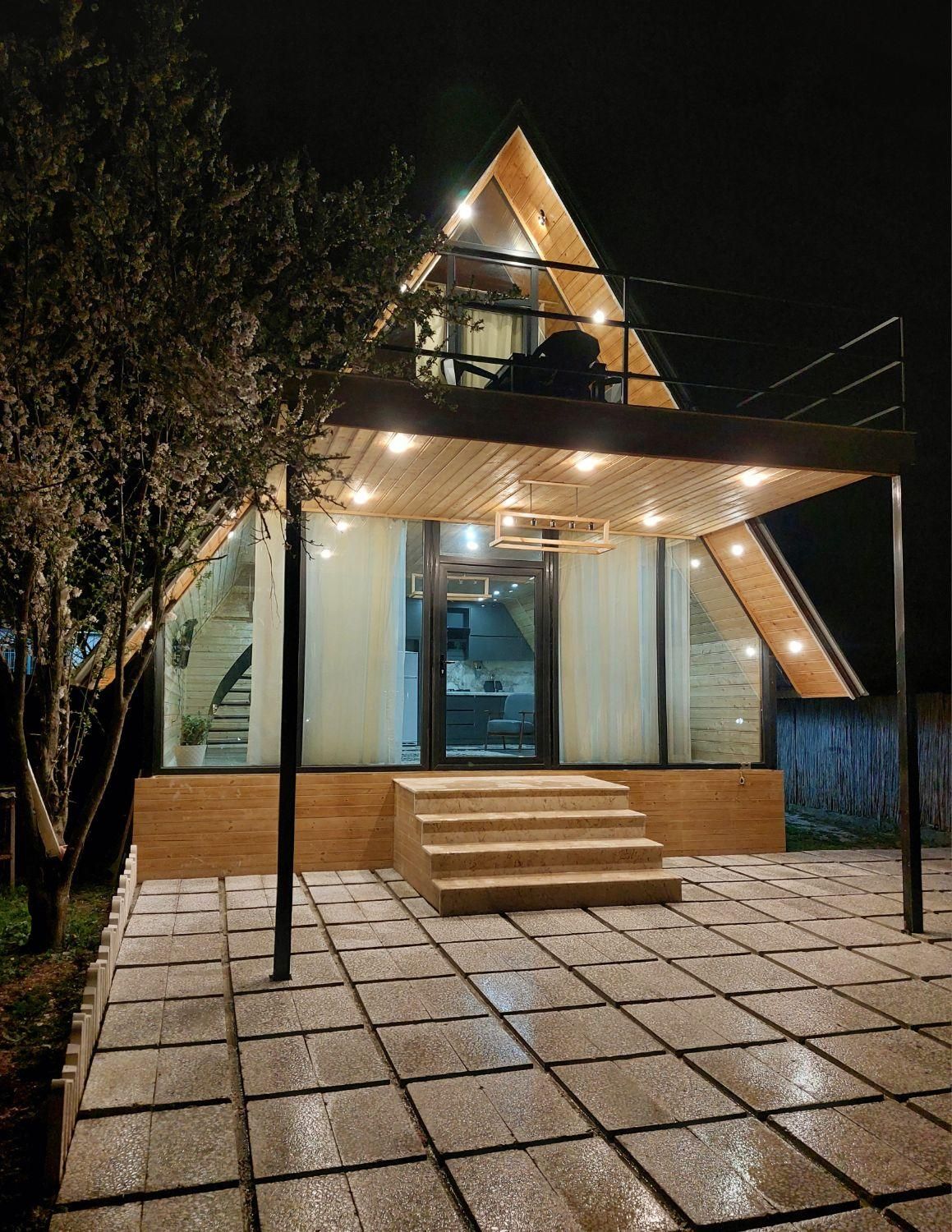 اجاره کلبه سوئیسی رایکا|اجارهٔ کوتاهمدت ویلا و باغ|ماسال, |دیوار