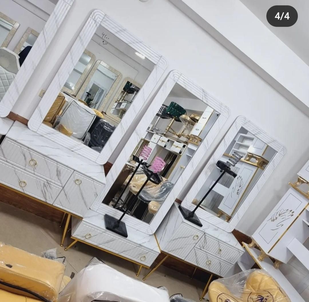 صندلی سالن اصلاح سالن سرشور سالن آینه سالن|آرایشگاه و سالنهای زیبایی|سنندج, |دیوار