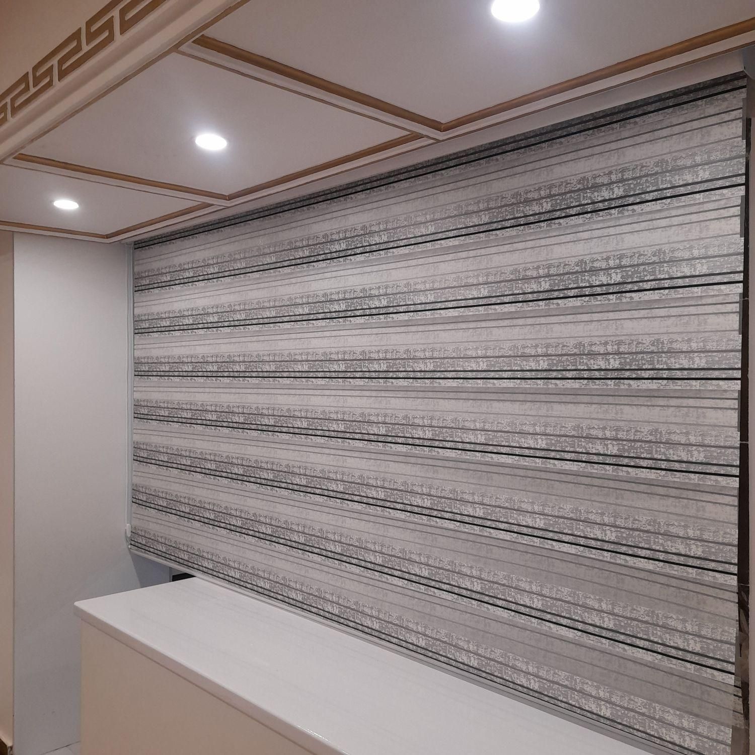 فروش پرده زبرا طرهایی ناب تک رمضان عید|پرده، رانر، رومیزی|قم, زاویه|دیوار