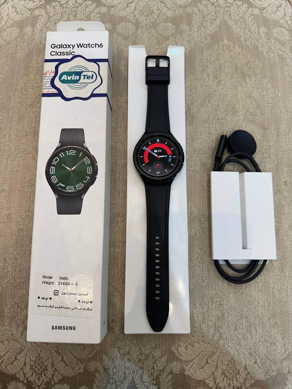 واچ 6 کلاسیک سامسونگ watch 6 classic samsung ساعت|ساعت|تهران, سبلان (لشگر)|دیوار
