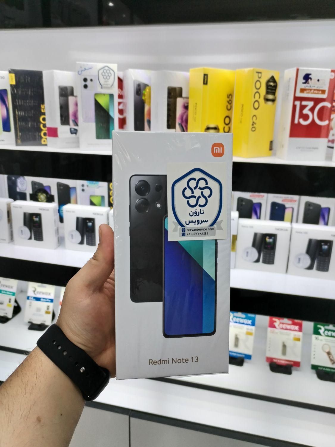 شیائومیRedmi Note 13 با حافظهٔ ۲۵۶ گیگابایت|موبایل|اصفهان, ارزنان|دیوار