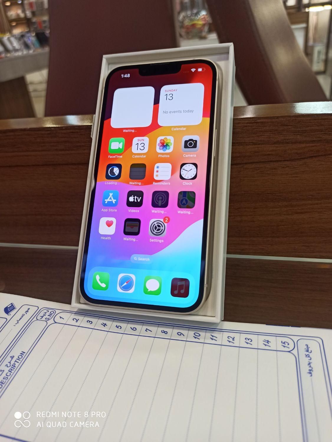 اپل iPhone 13 با حافظهٔ ۱۲۸ گیگابایت|موبایل|تهران, اتابک|دیوار