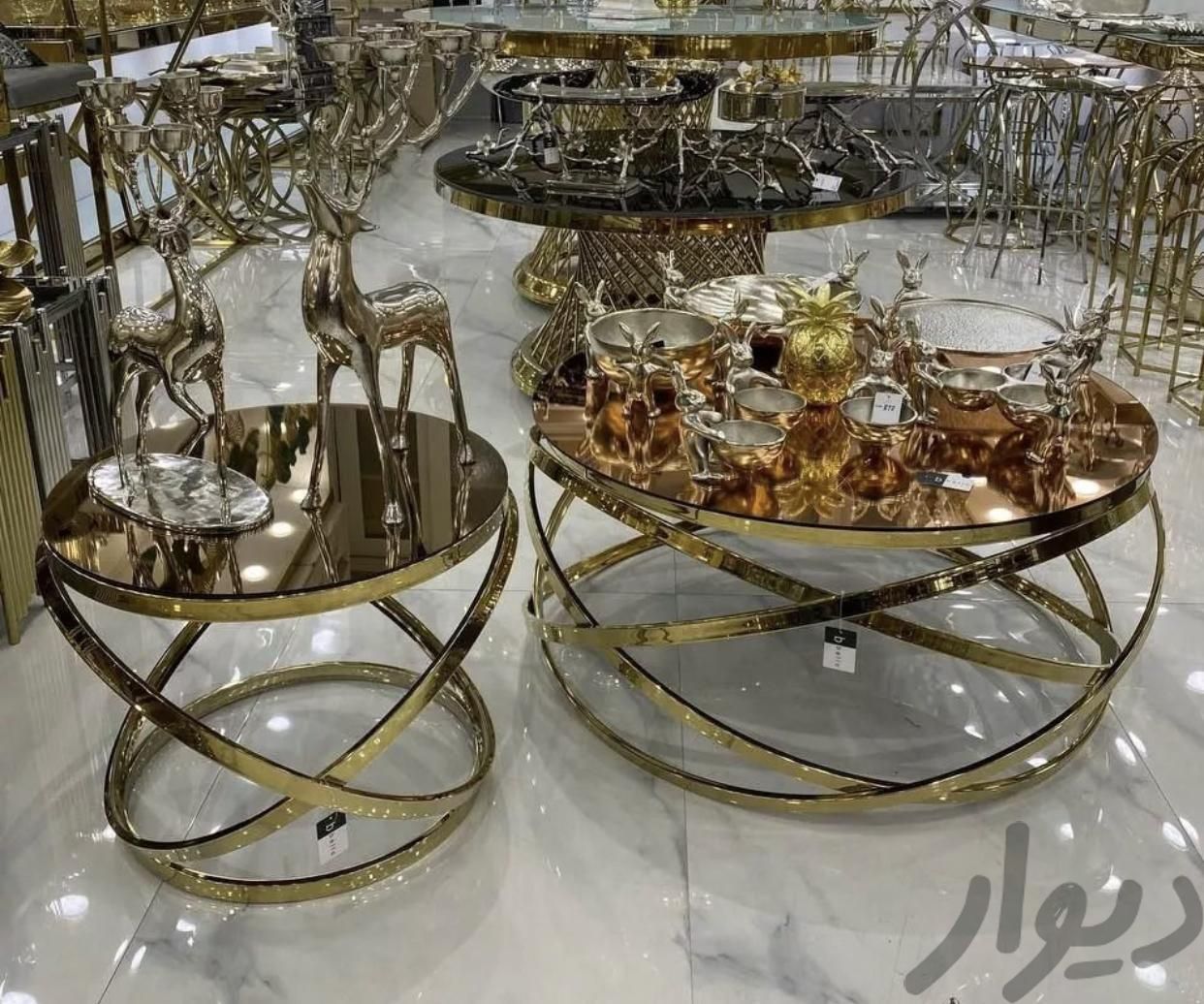 میز عسلی جلو مبلی فلزی فورتیک مدل کهکشانی|مبلمان خانگی و میزعسلی|تهران, حسن‌آباد باقرفر|دیوار