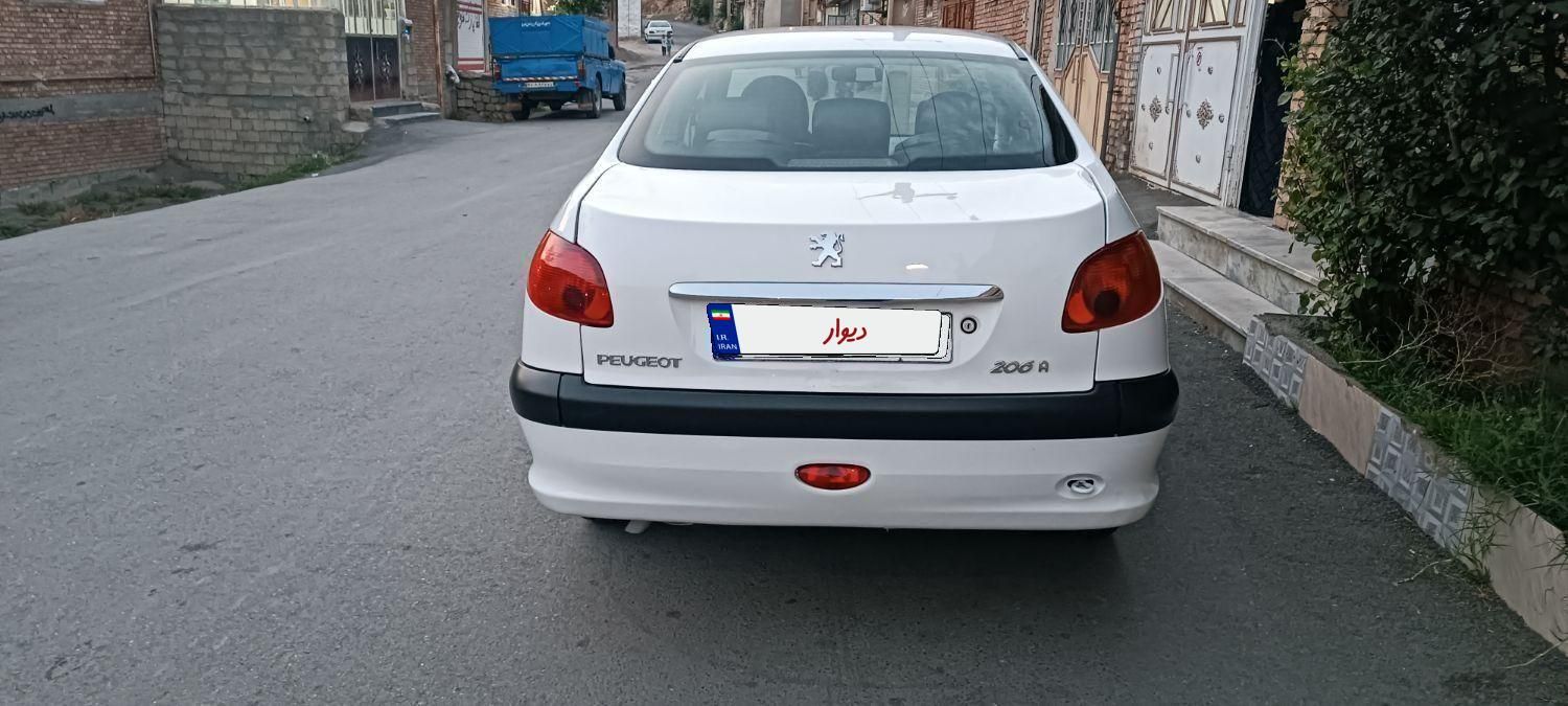 206v9اتومات|خودرو سواری و وانت|پیرانشهر, |دیوار