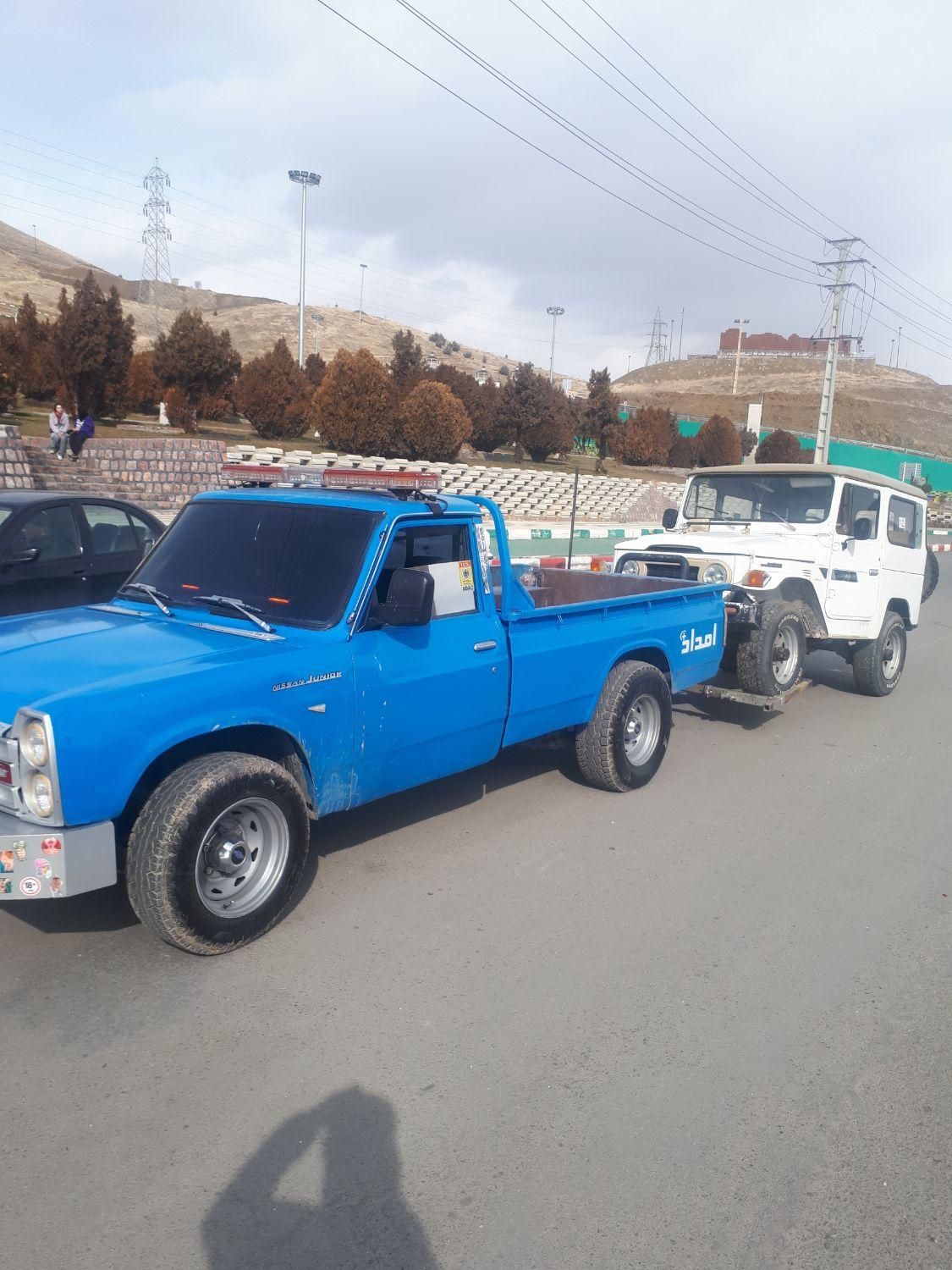 جرثقیل،خودروبر،یدک کش،امدادخودرو،چرخگیر وکیلی|خدمات حمل و نقل|سنندج, |دیوار