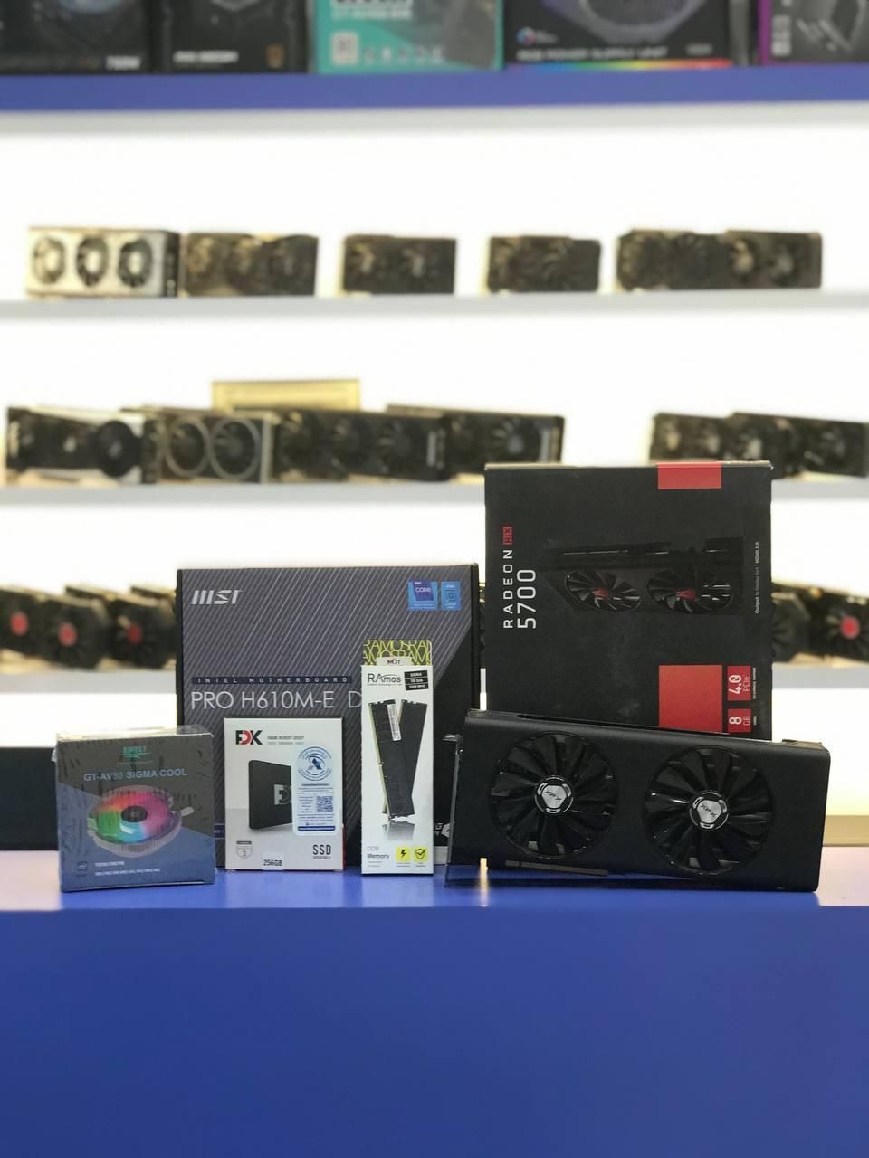 کیس گیمینگ قوی نسل دوازده گرافیک rx 5700 xt اقساطی|رایانه رومیزی|مشهد, عامل|دیوار