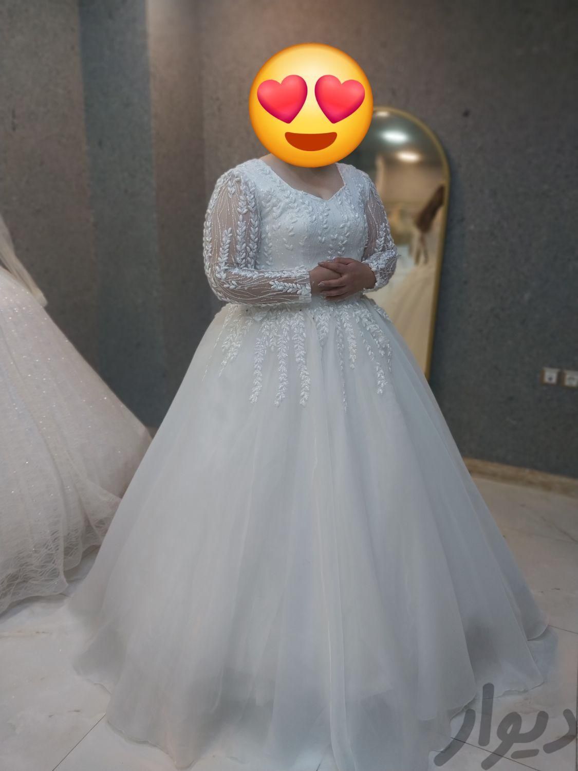 لباس عروس   سایز ۵۴|لباس|کیلان, |دیوار