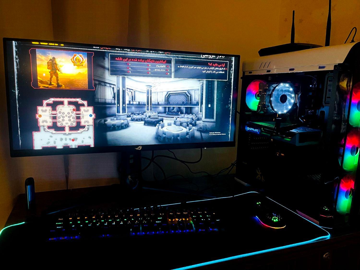 کیس.  کامپیوتر.  گیمینگ|رایانه رومیزی|زنجان, |دیوار