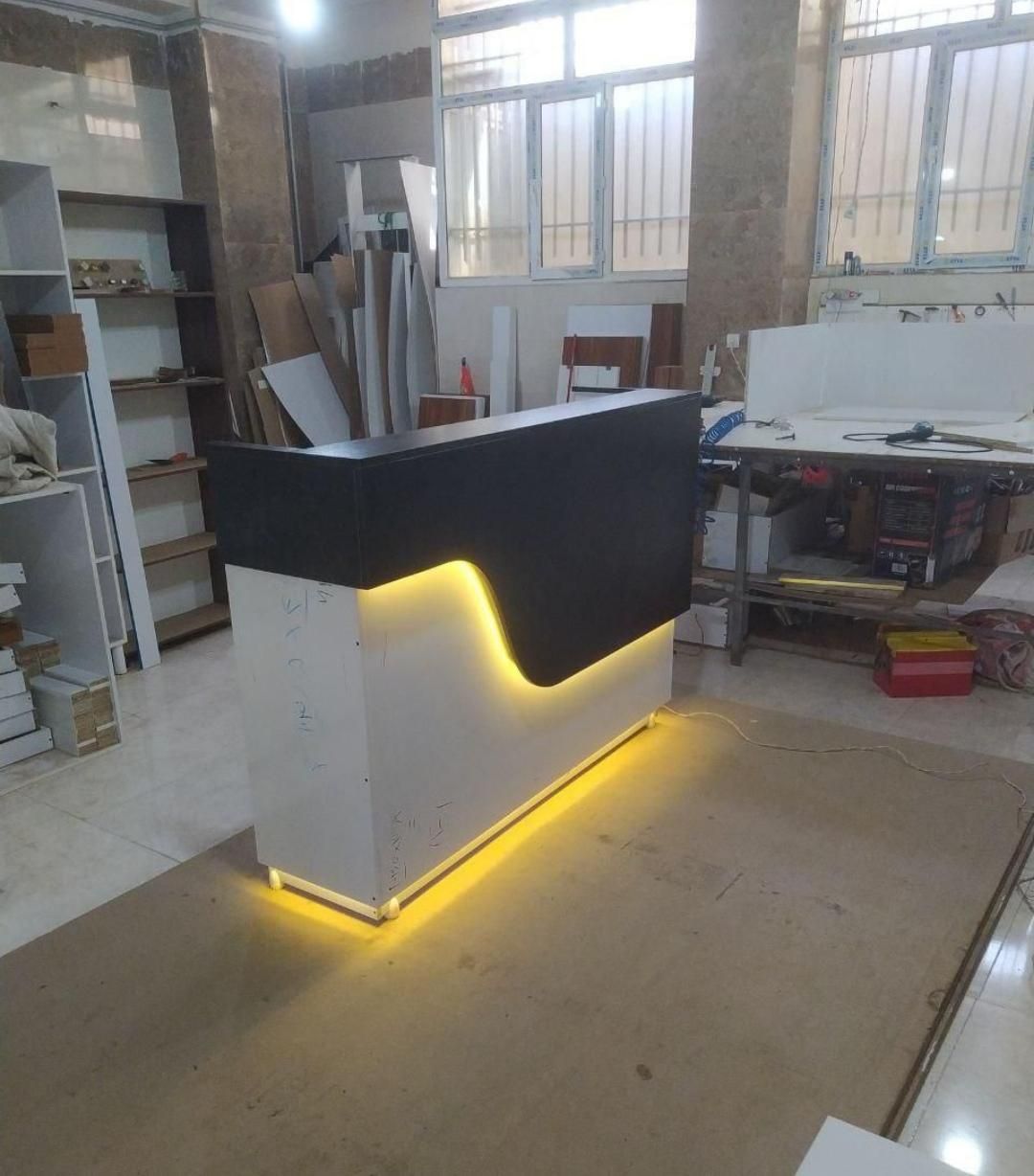میز کار پیشخوان کانتر و فروشگاه مدرن ام دی اف mdf|دفتر کار|اهواز, شریعتی جنوبی|دیوار