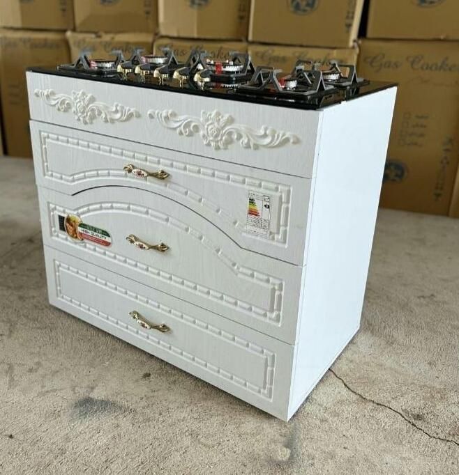 اجاق گاز شیشه ای 3کشو ام دی اف|اجاق گاز و لوازم برقی پخت‌وپز|تهران, تهرانسر شرقی|دیوار