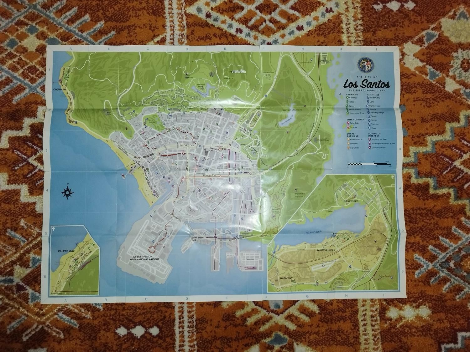 gta v xbox one نقشه و قاب|کنسول، بازی ویدئویی و آنلاین|تهران, جمهوری|دیوار