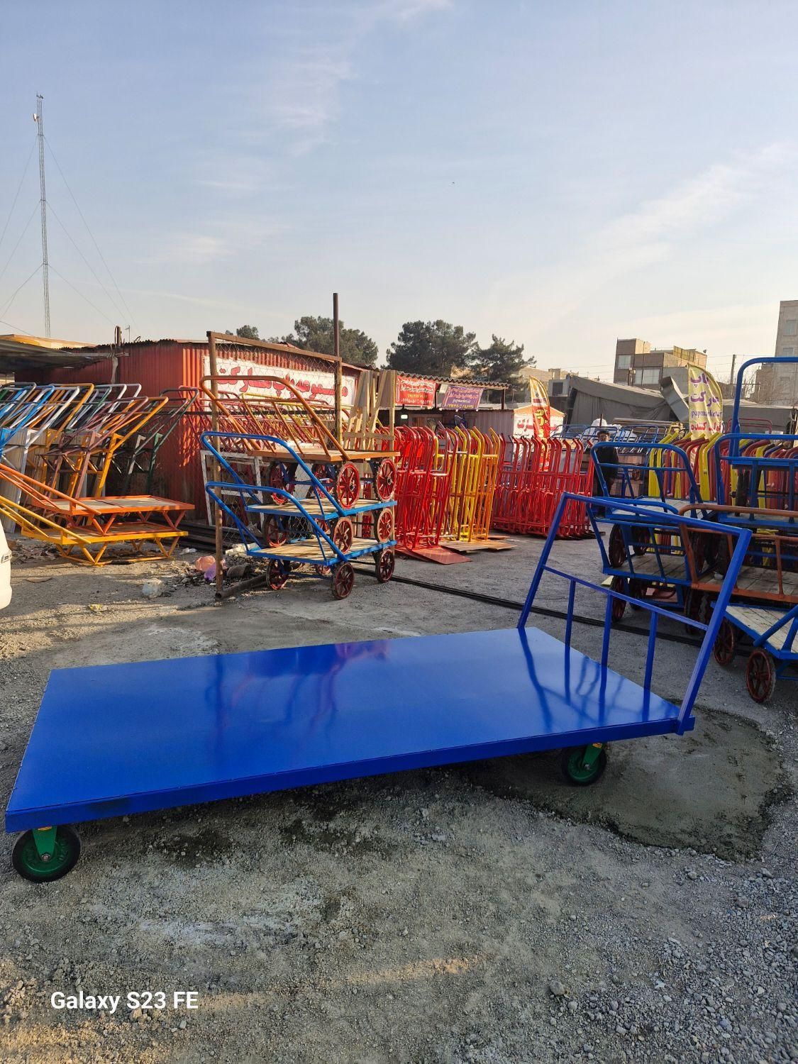 گاری حمل بار پالتی چرخ دستی باربر پالتی(پاپ مارکت)|ابزارآلات|تهران, شهید رجایی|دیوار