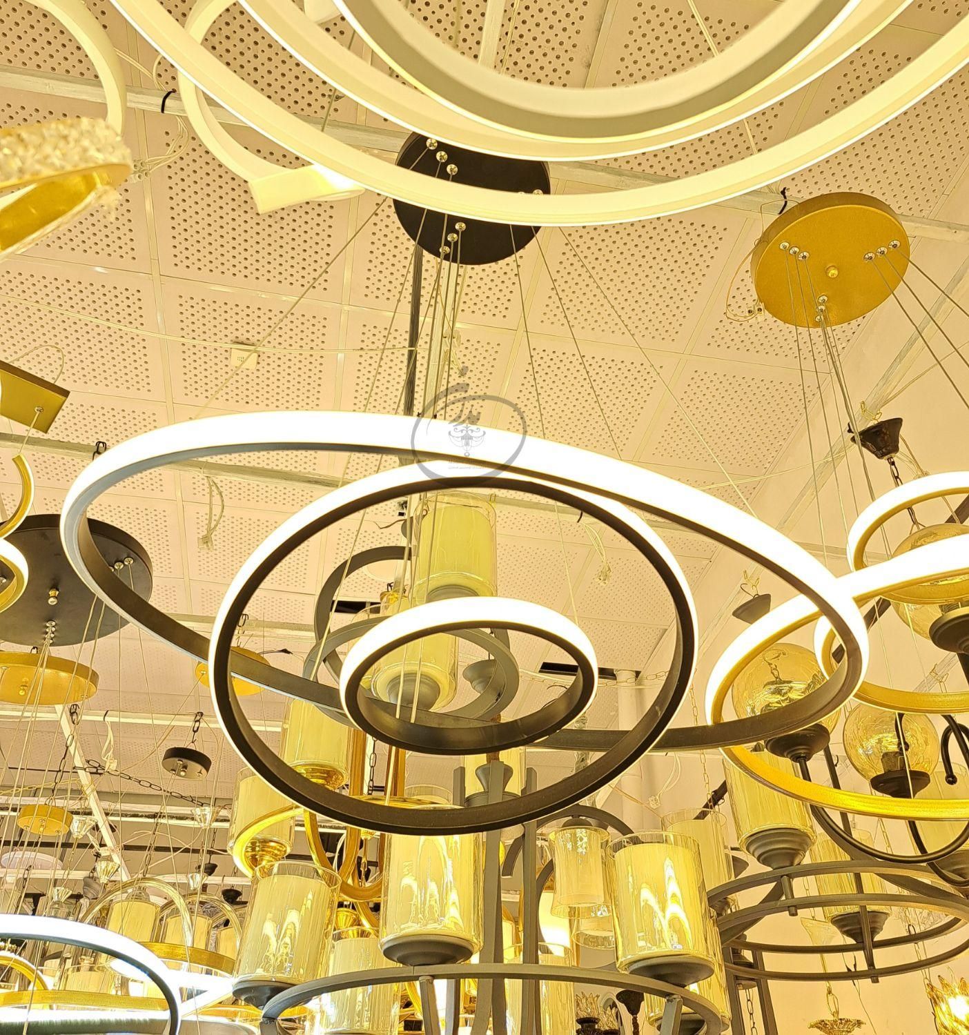 لوستر ۳طبقه مدرن|لوستر و چراغ آویز|مشهد, شهرک رازی (شهرک غرب)|دیوار