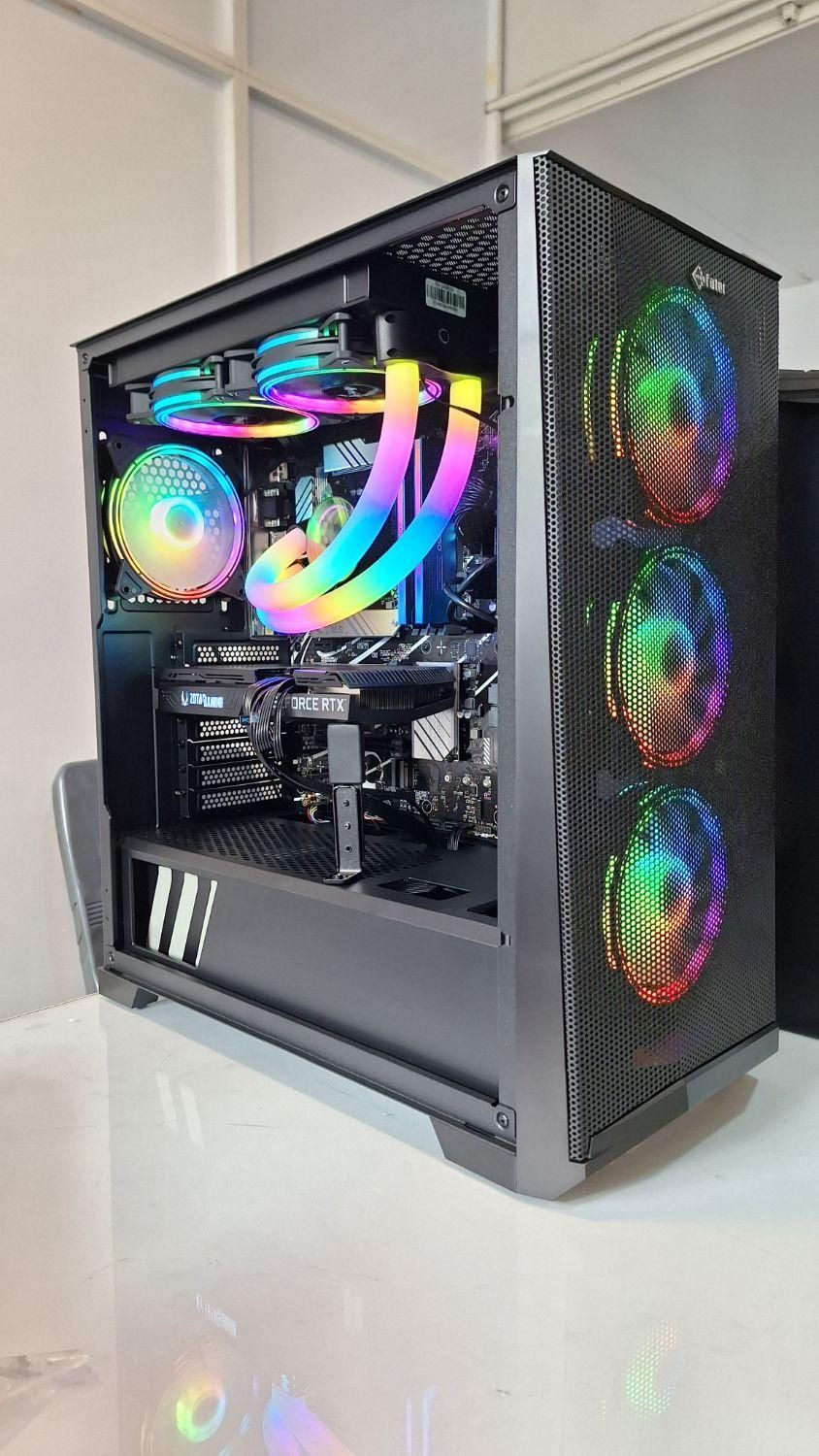 کامپیوتر قدرتمند i7 12700k رم ۳۲ گرافیک 3070|رایانه رومیزی|ساوه, |دیوار