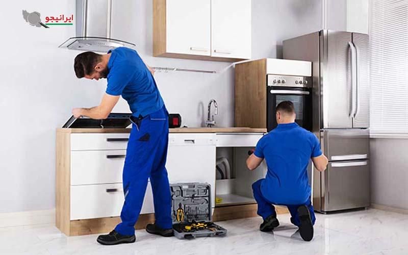 نصب  کابینت آماده و تعمیر کابینت کمد دیواری|خدمات پیشه و مهارت|بم, |دیوار