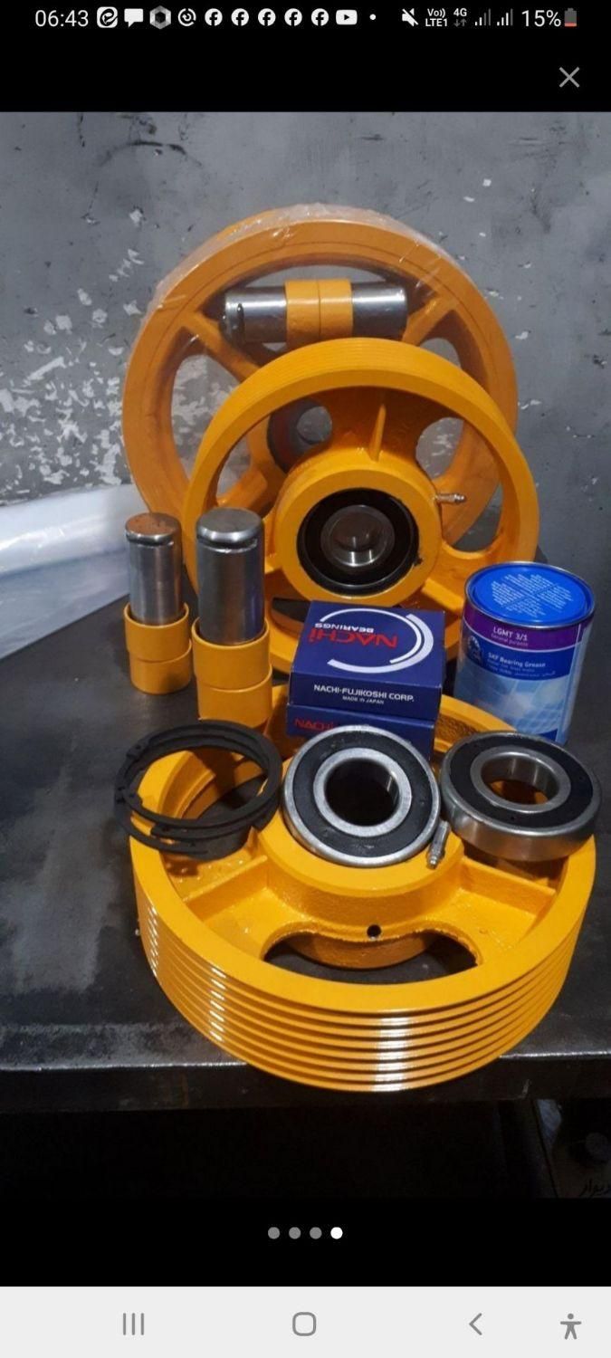 فلکه هرزگرد 4شیار گیربکس پارس آسا آسانسورعبادی|مصالح و تجهیزات ساختمان|تبریز, |دیوار