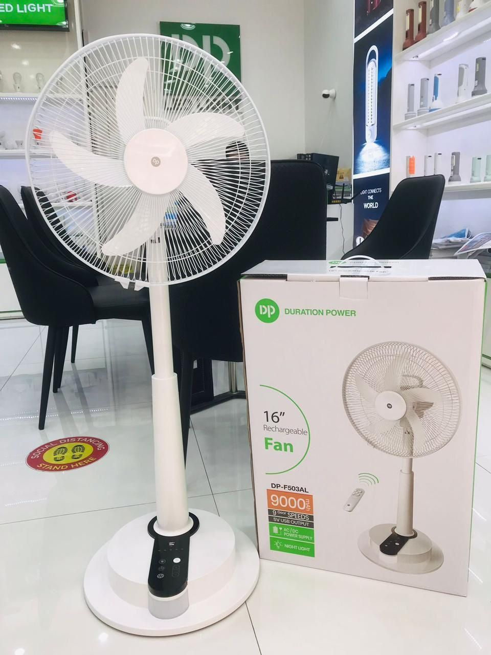 پنکه شارژی برند DP اصل آکبند|پنکه و تصفیهکنندهٔ هوا|چابهار, |دیوار