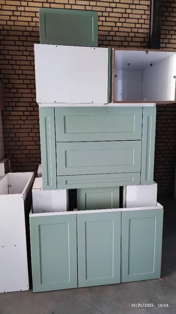 کارگاه کابینت اماده/نئوکلاسیک/هایگلاس/ممبران mdf|مصالح و تجهیزات ساختمان|ماهدشت, |دیوار
