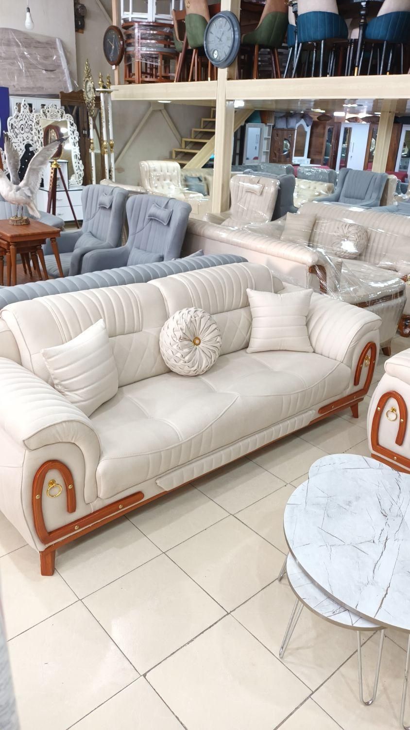 مبل ۸نفره سارینا ترک|مبلمان خانگی و میز عسلی|رشت, رودبارتان|دیوار