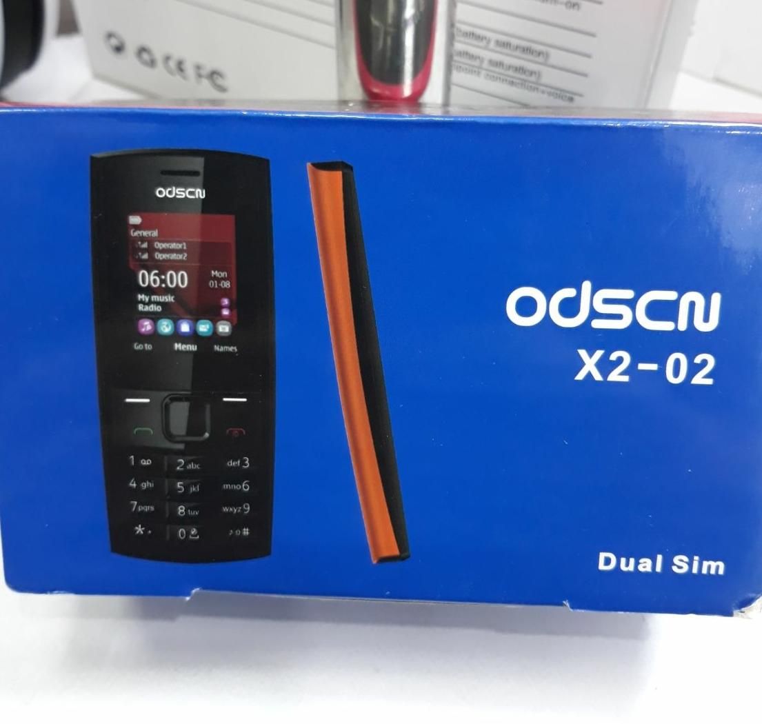 نوکیا سادهX2-02 شرکتی Odsen با گارانتی ۱۸ ماه|موبایل|رشت, لاکانی|دیوار