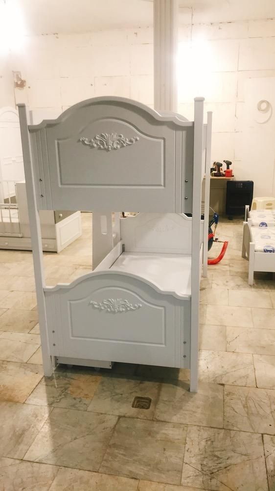 تخت دوطبقه وکیوم|تخت و سرویس خواب|شریفآباد, |دیوار